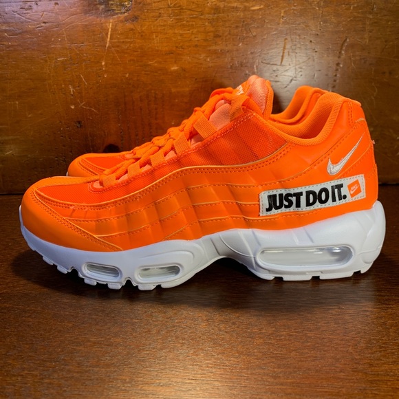 nike 95 just do it orange